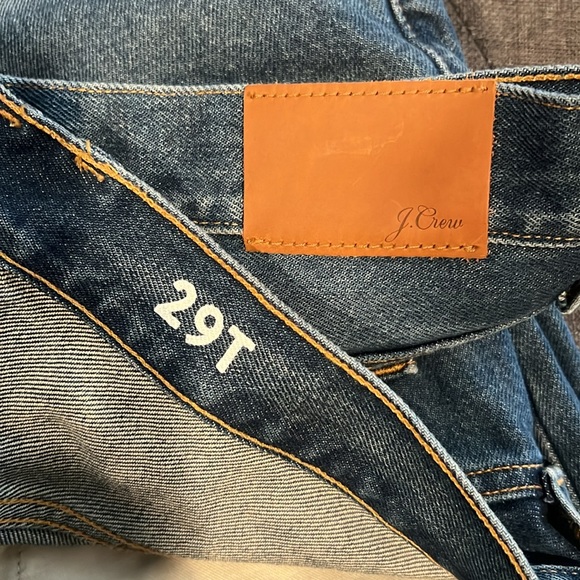NWOT J. Crew Slouchy Boyfriend Jean 29Tall - Picture 2 of 8